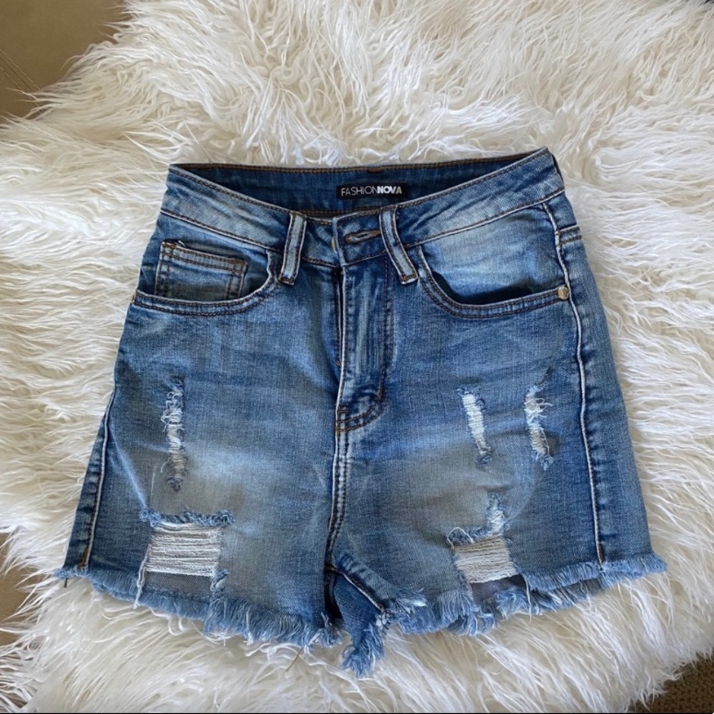 Distressed Shorts